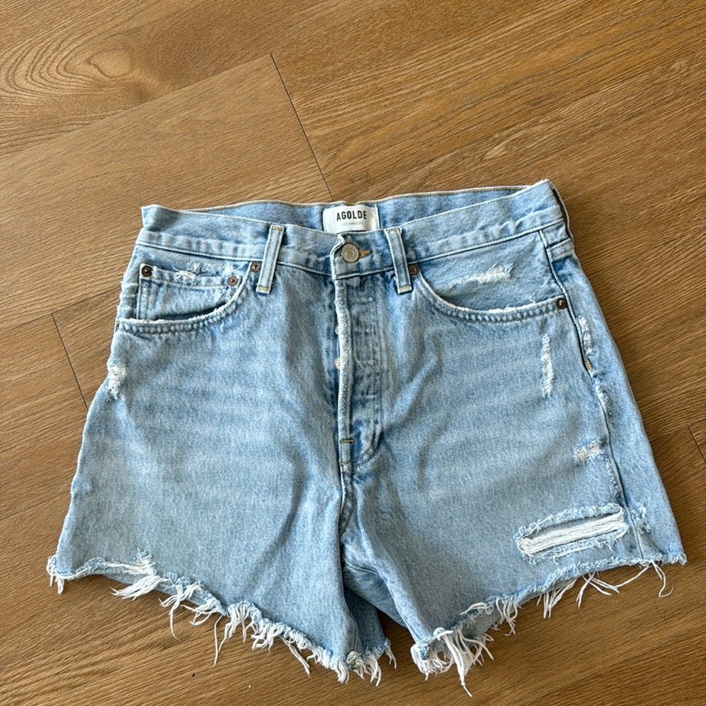 AGOLDE Parker Long Short in swapmeet, size 26